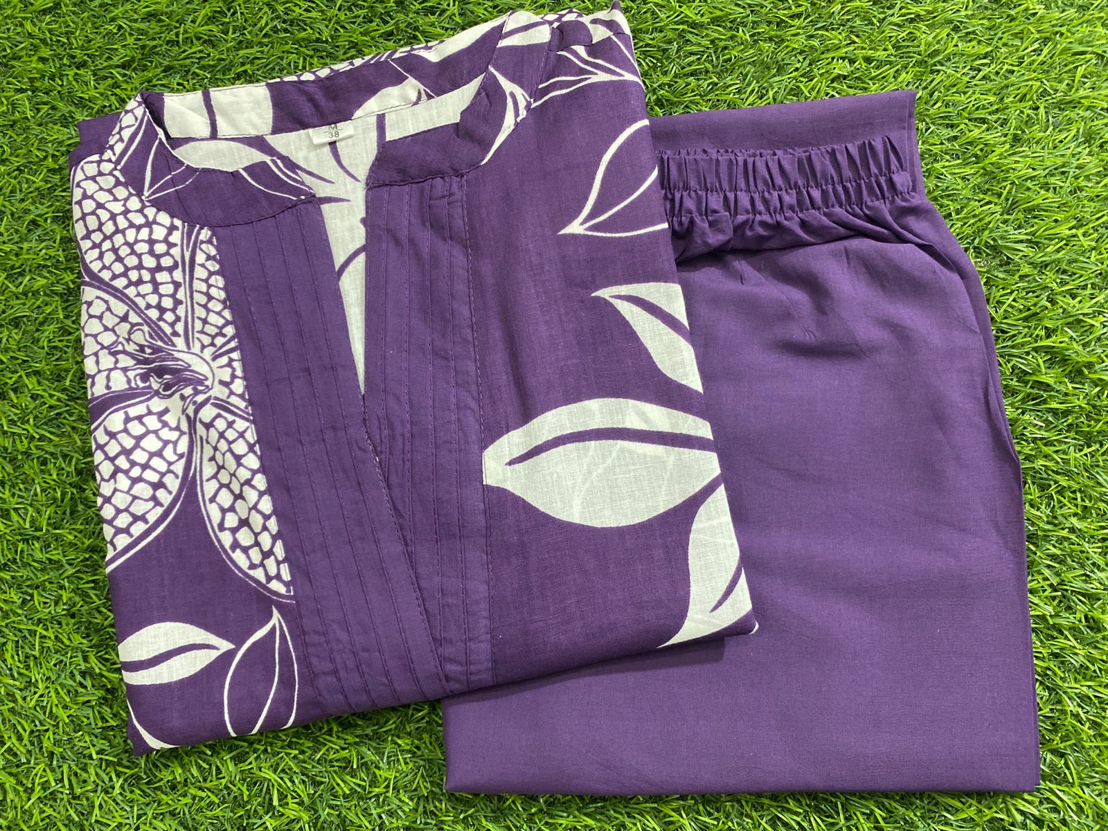 Comfort Floral Cotton Kurta Set