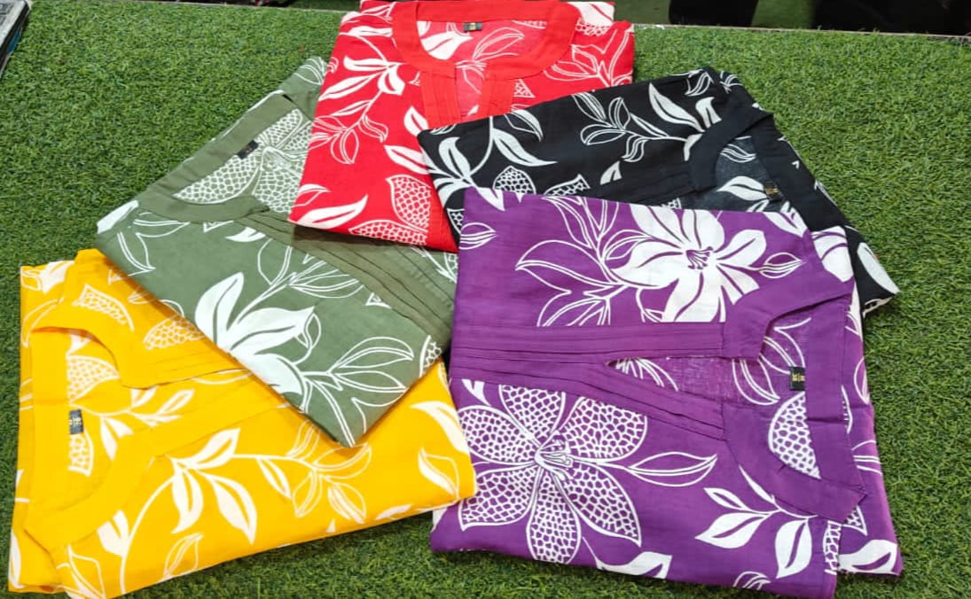 Comfort Floral Cotton Kurta Set