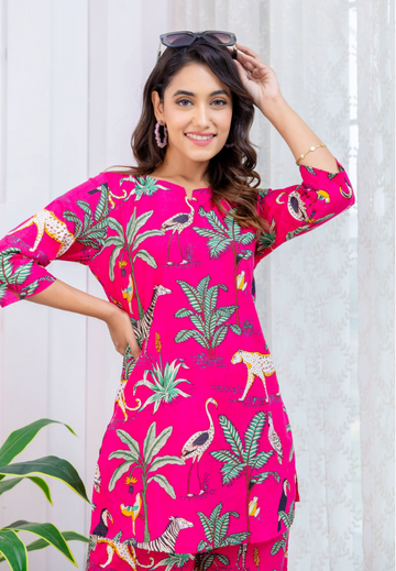 Beautiful Tropical Co-ord Set