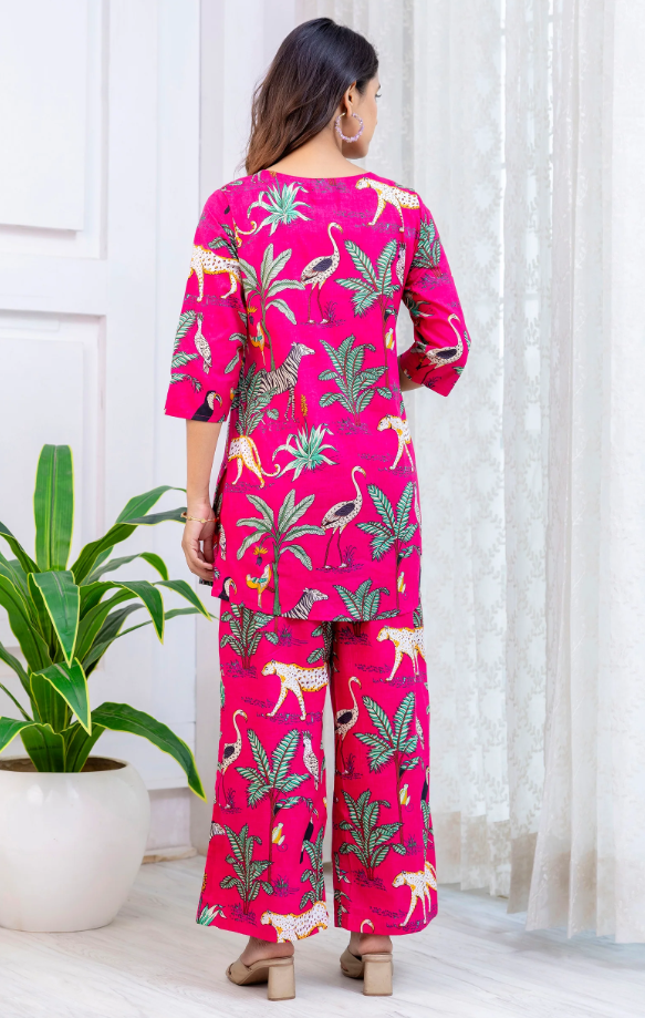 Beautiful Tropical Co-ord Set