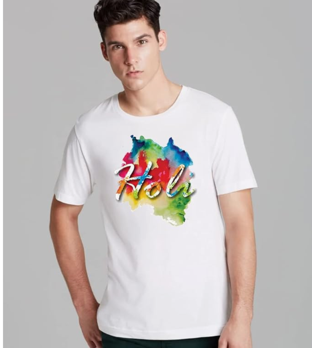 Color Splash Holi Unisex T-Shirt
