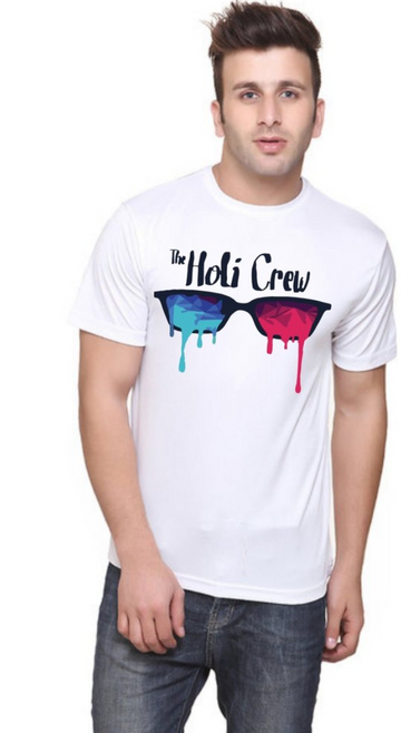 The Holi Crew Unisex Printed Holi T-Shirt