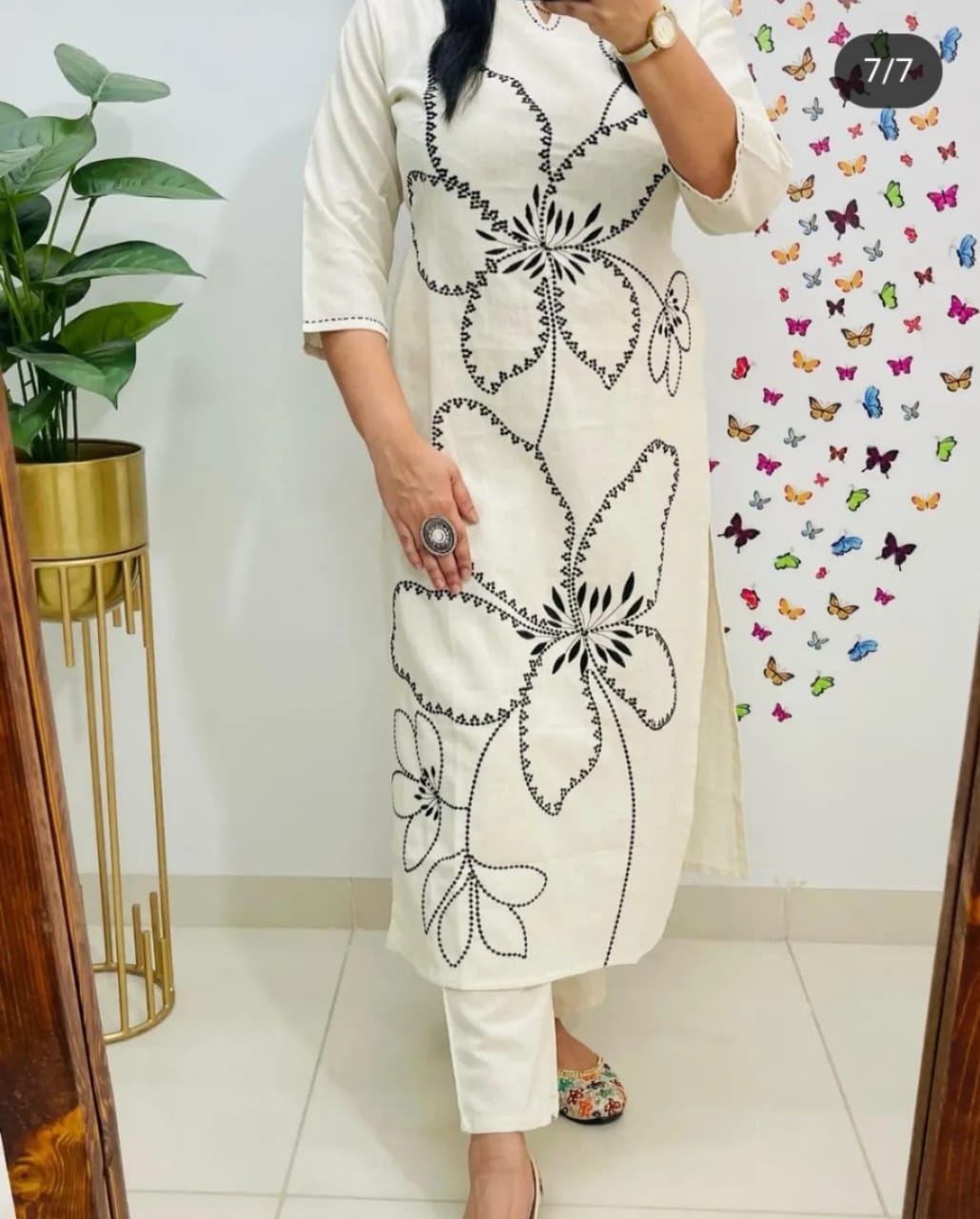 Embroidered Kurta Set