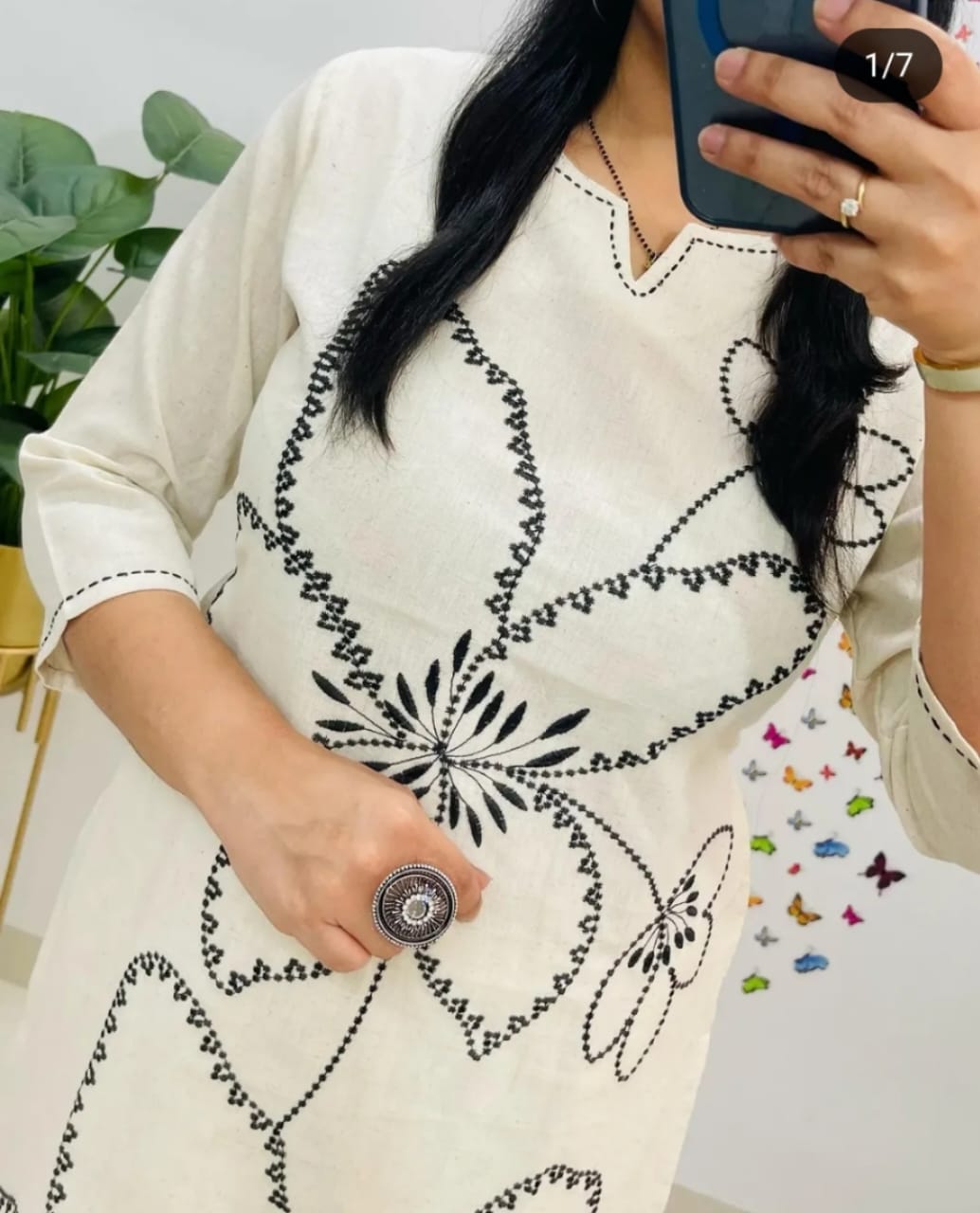 Embroidered Kurta Set