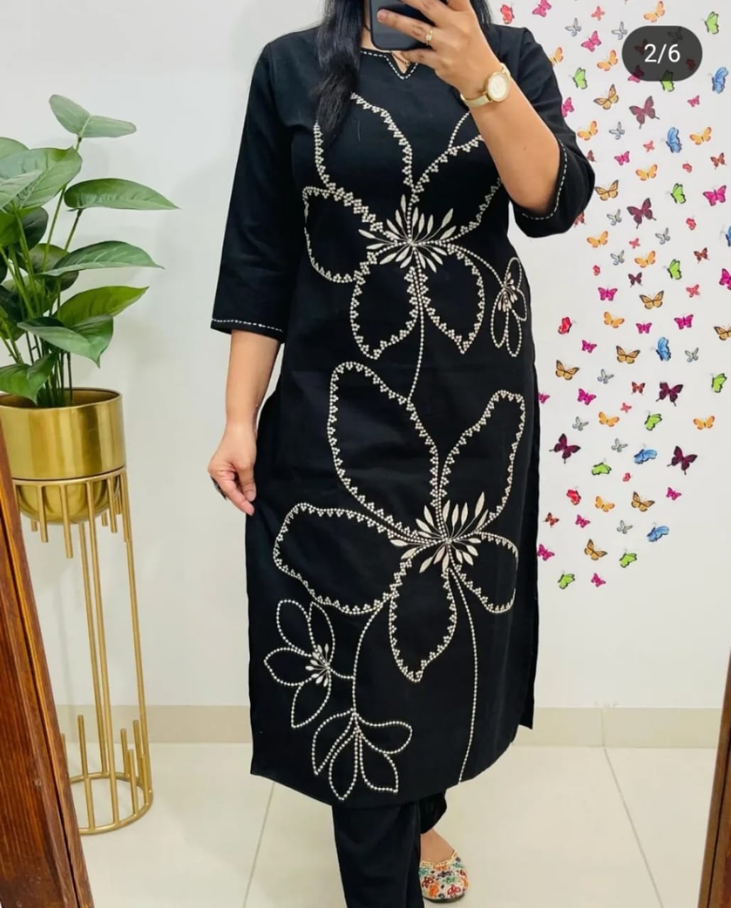 Embroidered Kurta Set