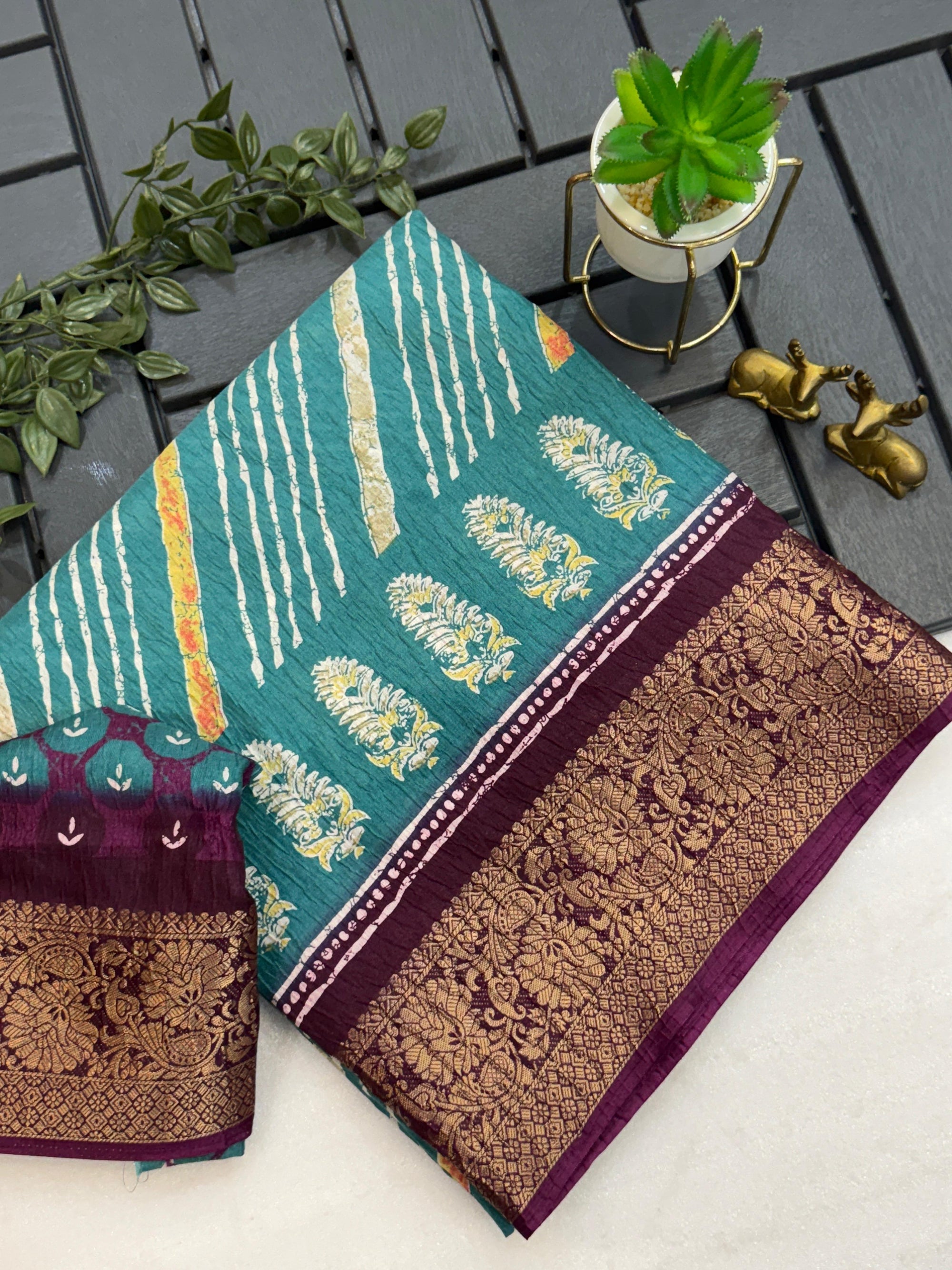 Timeless Leheriya Saree