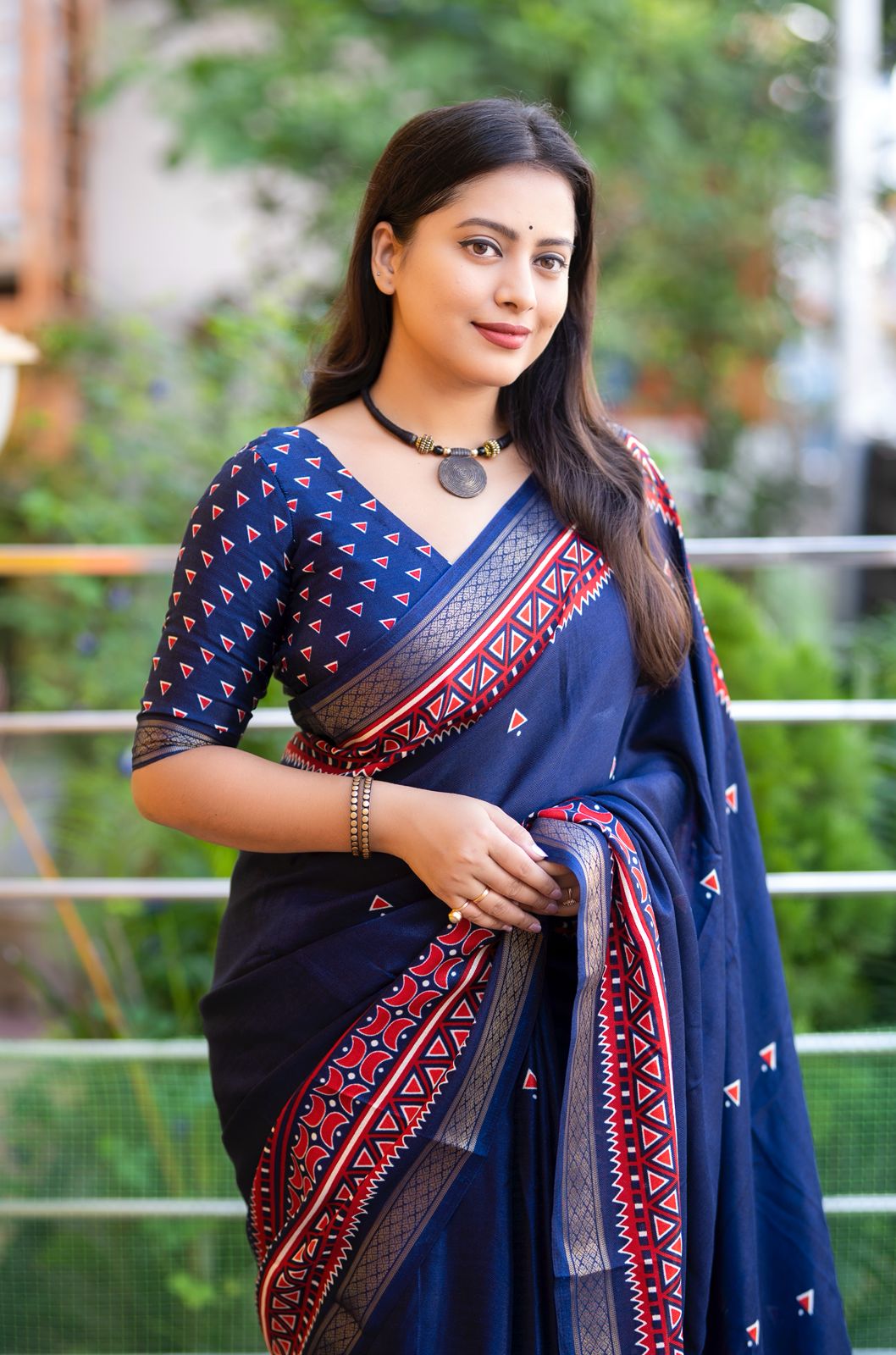 Pashmina Ikkat Elegance Saree