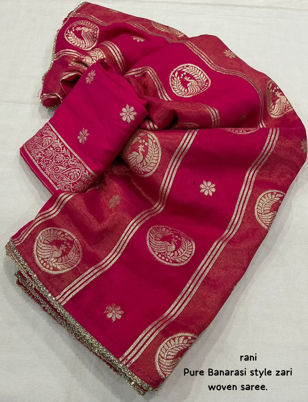 Banarasi Charm in Chanderi Silk Saree