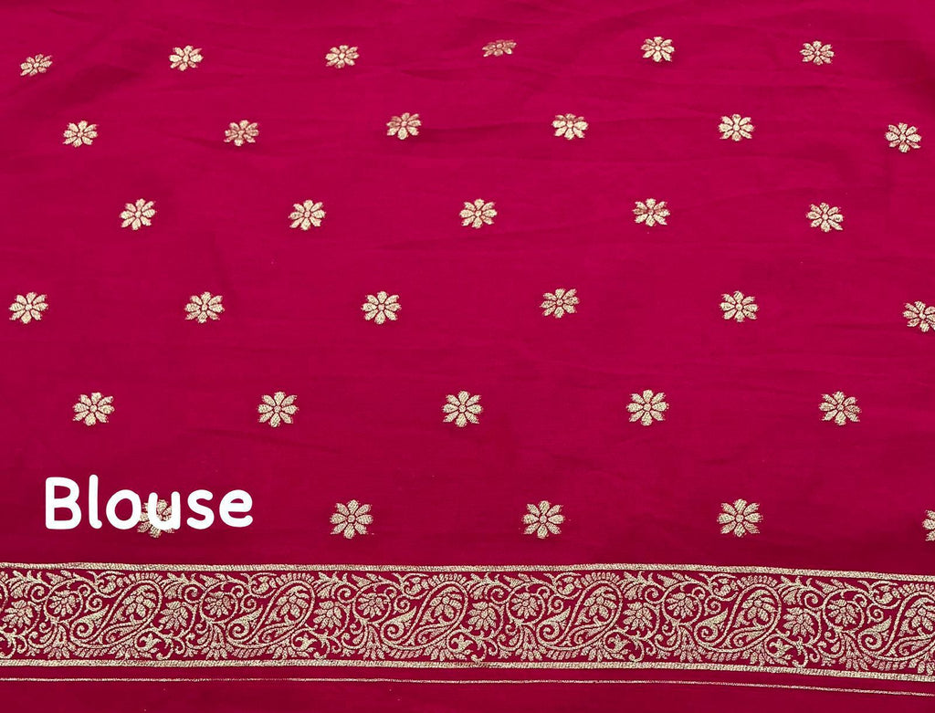Banarasi Charm in Chanderi Silk Saree