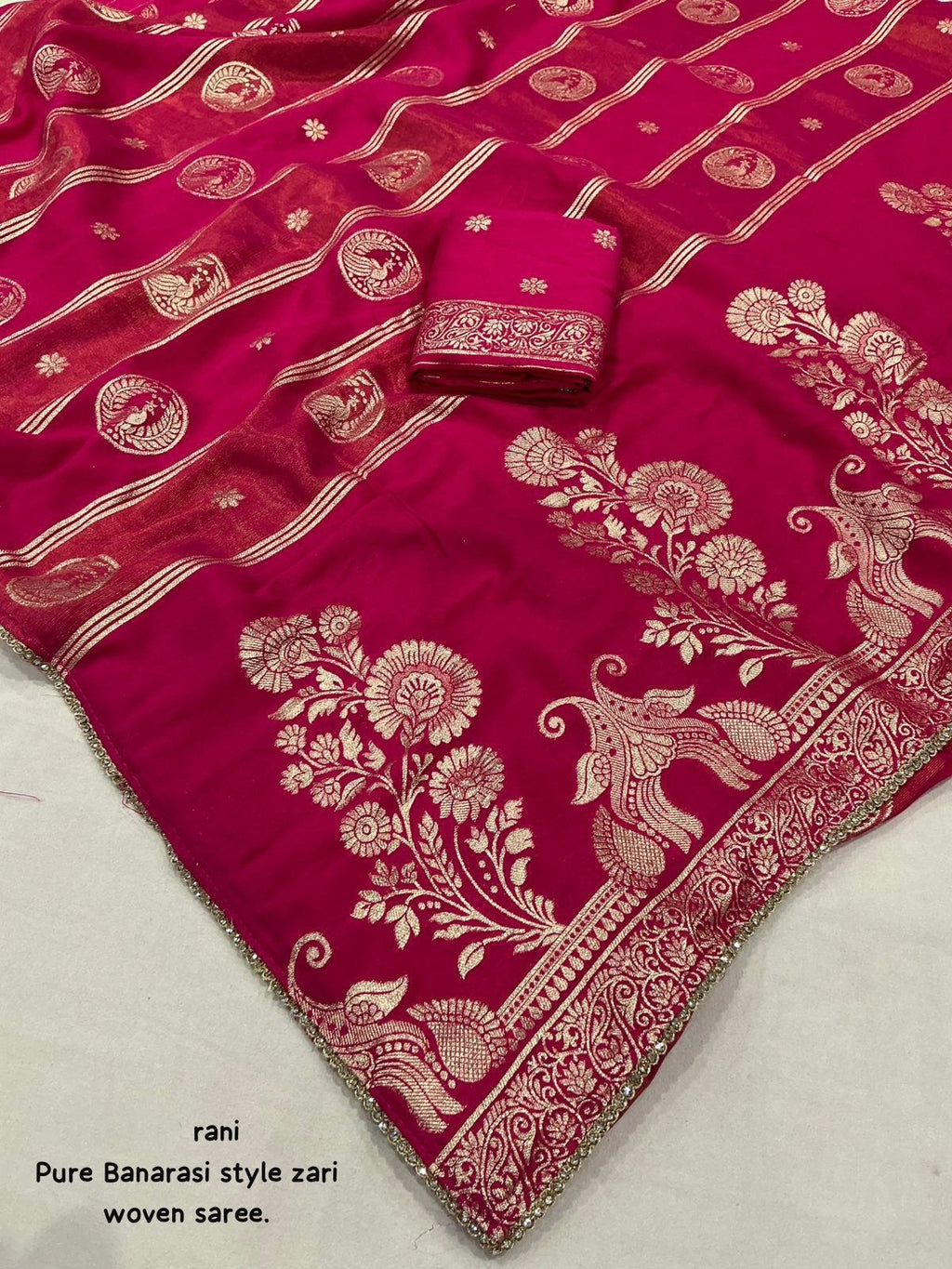 Banarasi Charm in Chanderi Silk Saree