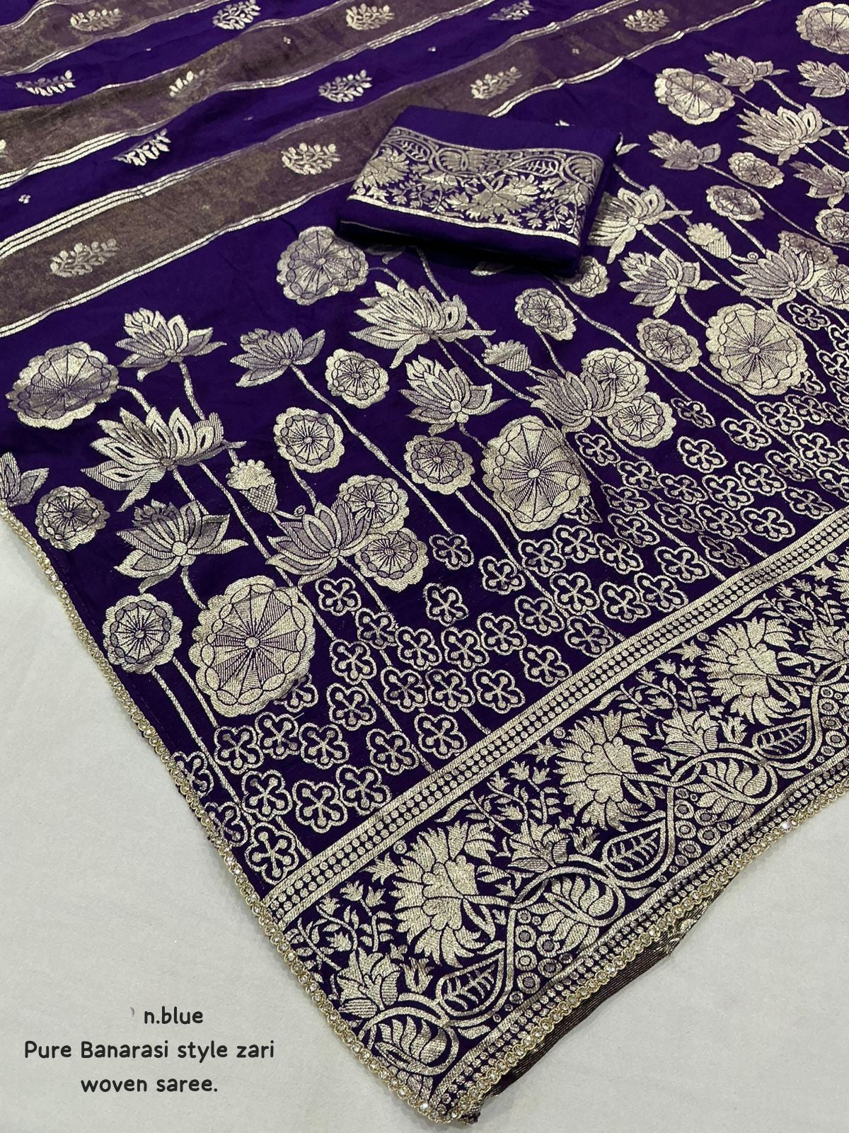 Banarasi Charm in Chanderi Silk Saree