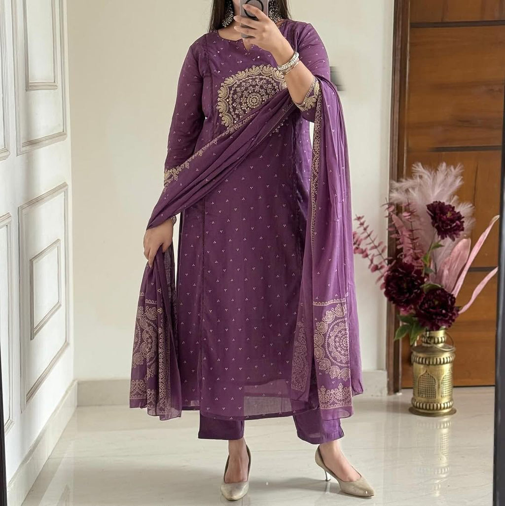 Casual Elegance Cotton Kurta Set