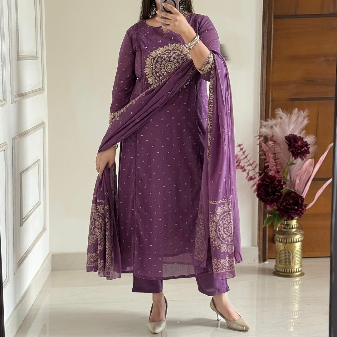 Casual Elegance Cotton Kurta Set