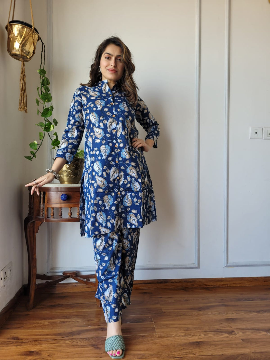 Cotton Printed Cord  Set