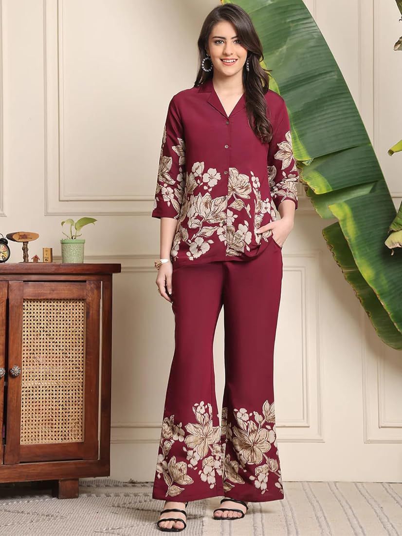 Printed Cotton Co-Ord Set