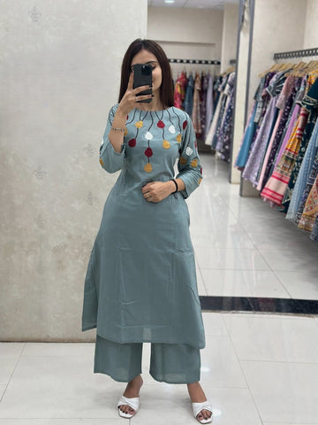 Stylish Cotton Kurti Set for Summer