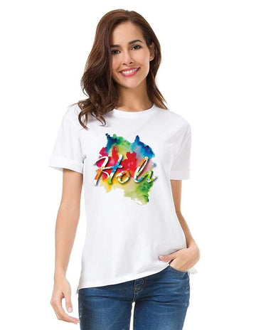 Color Splash Holi Unisex T-Shirt
