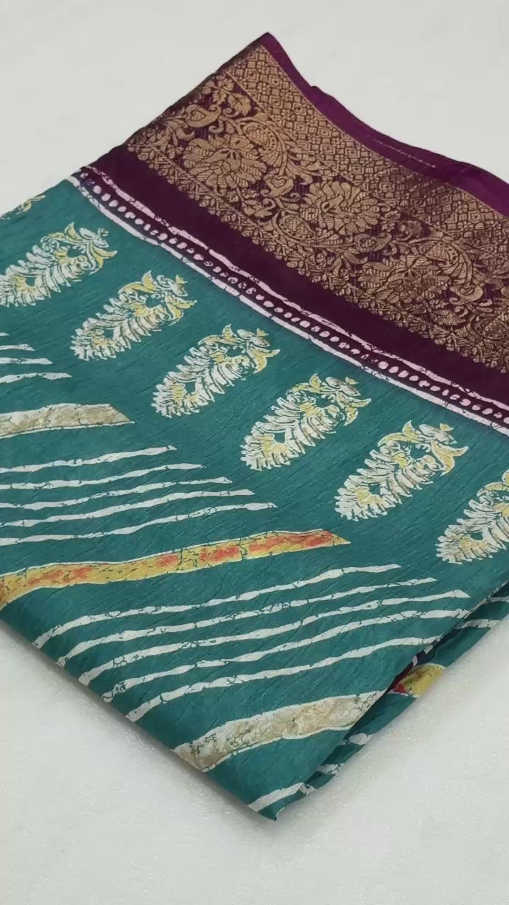 Timeless Leheriya Saree