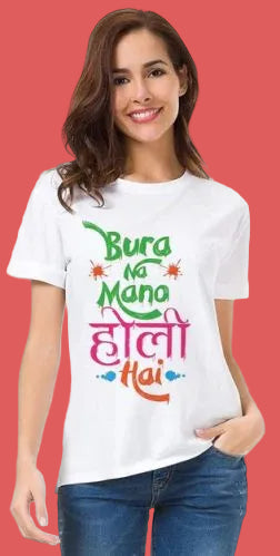 Bura Na Mano Holi Hai Unisex Holi T-Shirt